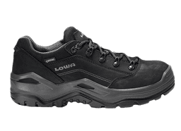 Zij aanzicht LOWA RENEGADE Work GTX black Lo S3 CI