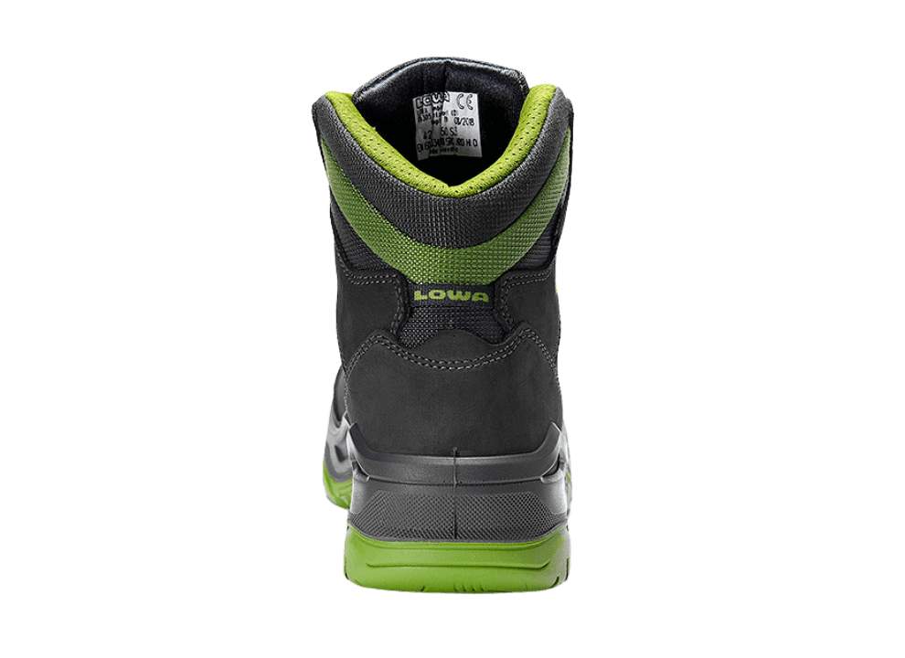Achter aanzicht RENEGADE Work GTX green Mid S3S CI