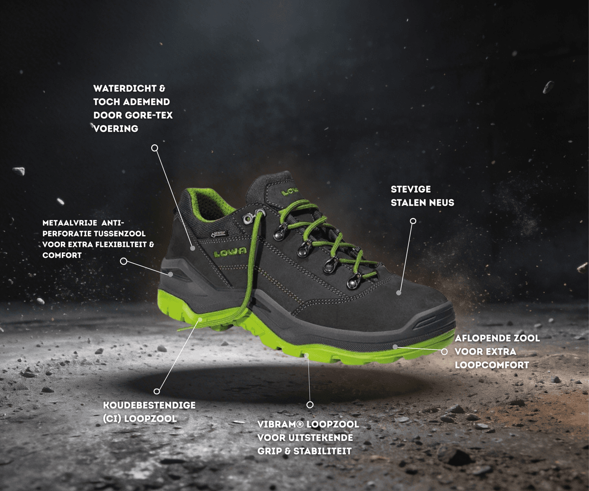 Lowa Renegade Work low specificaties