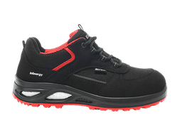 Rechter aanzicht Elten HANNAH XXTL black-red Mid ESD S3S