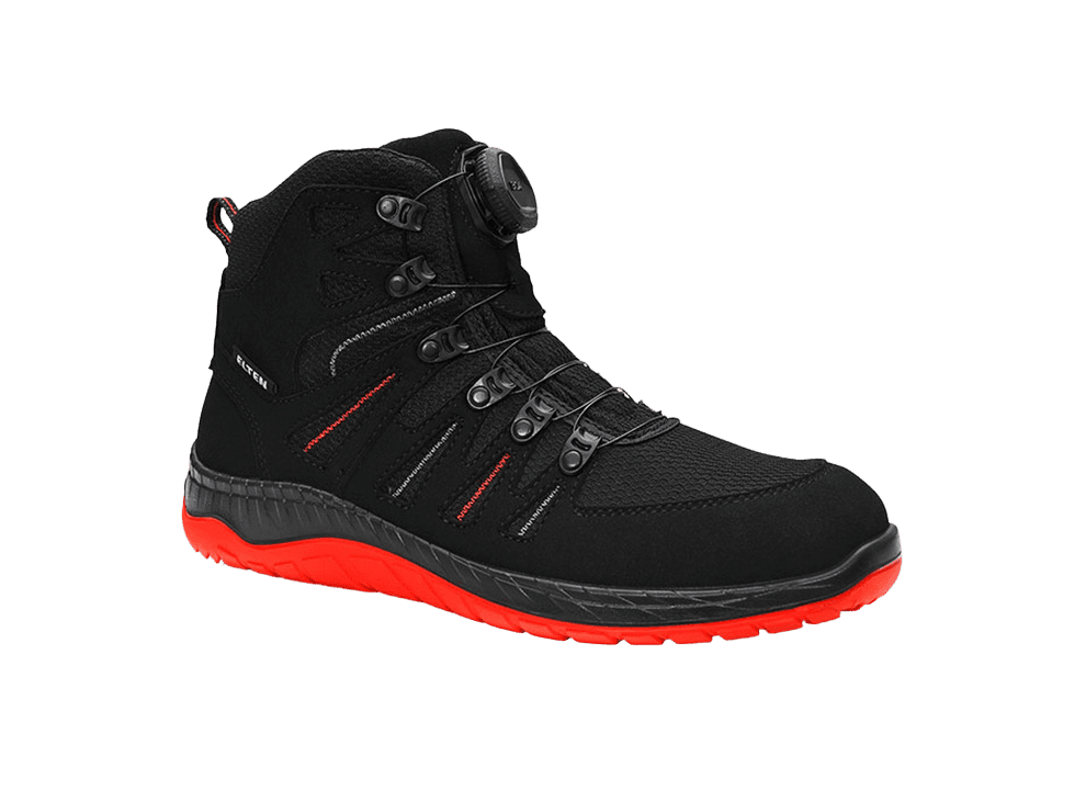 Sfeerbeeld aanzicht Elten MADDOX GTX W black-red mid ESD S3S CI
