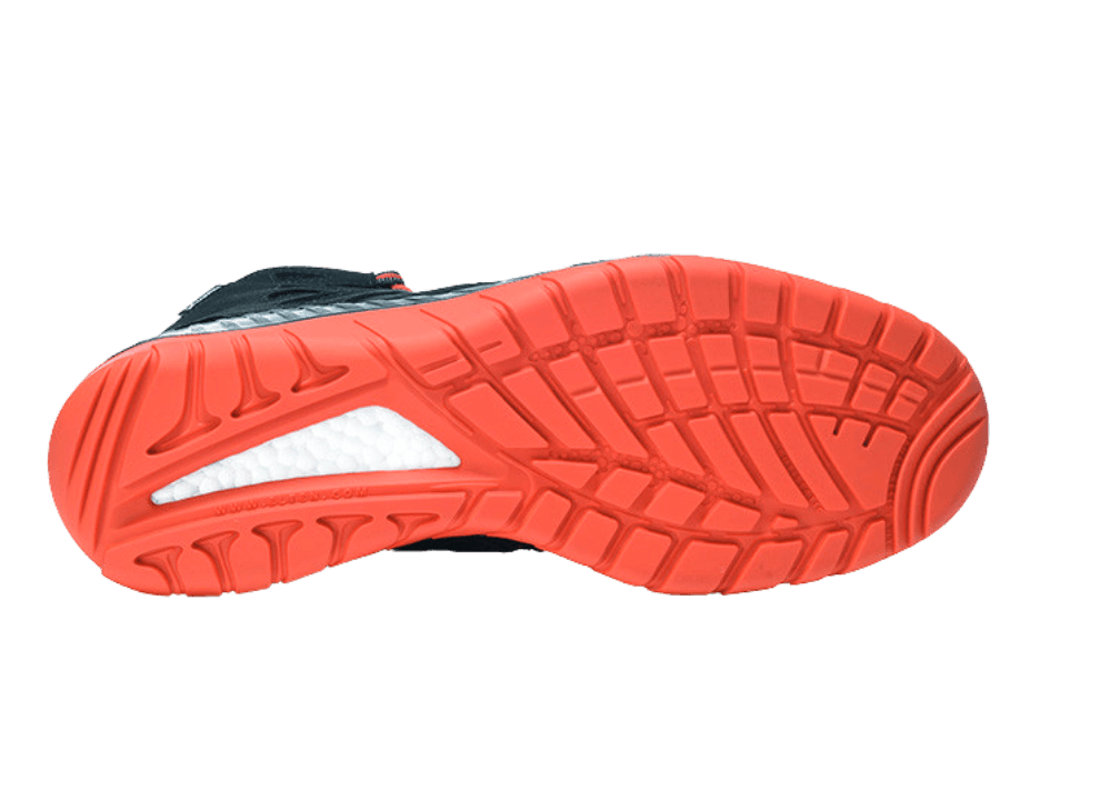 Zool aanzicht Elten MADDOX black-red Mid ESD S3S