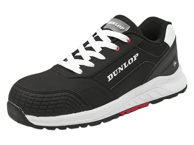 Right front view Dunlop Storm low safety sneaker S3