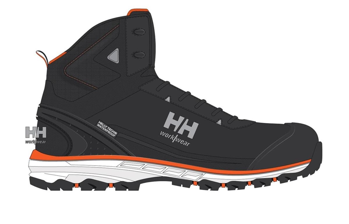 Rechter aanzicht Helly Hansen Chelsea Evo 2 Mid S3 HT Werkschoen