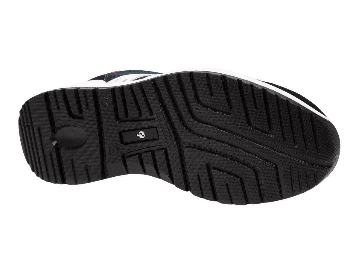 Zool aanzicht Quick Sport laag blauw