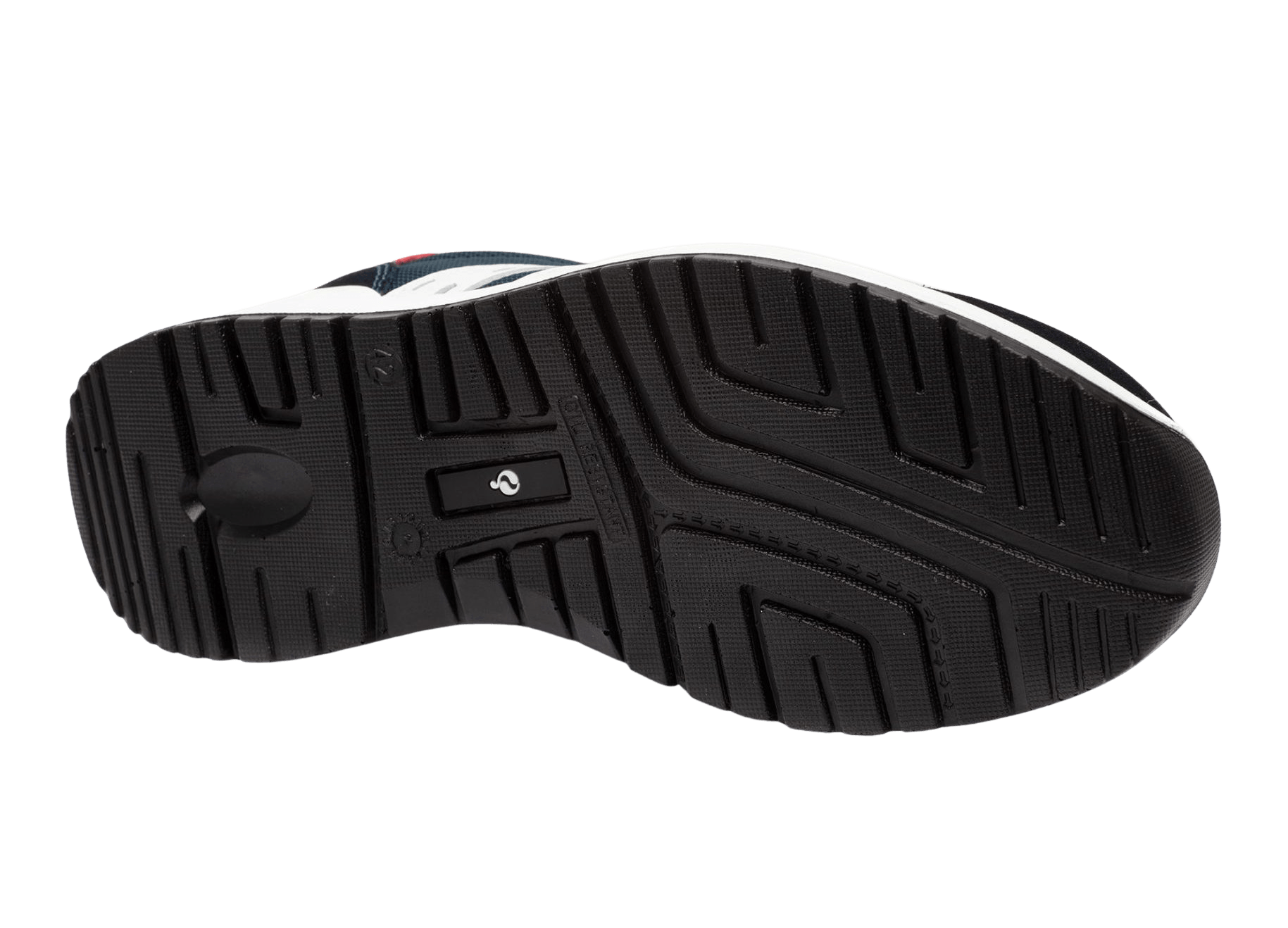 Zool aanzicht Quick Sport laag blauw