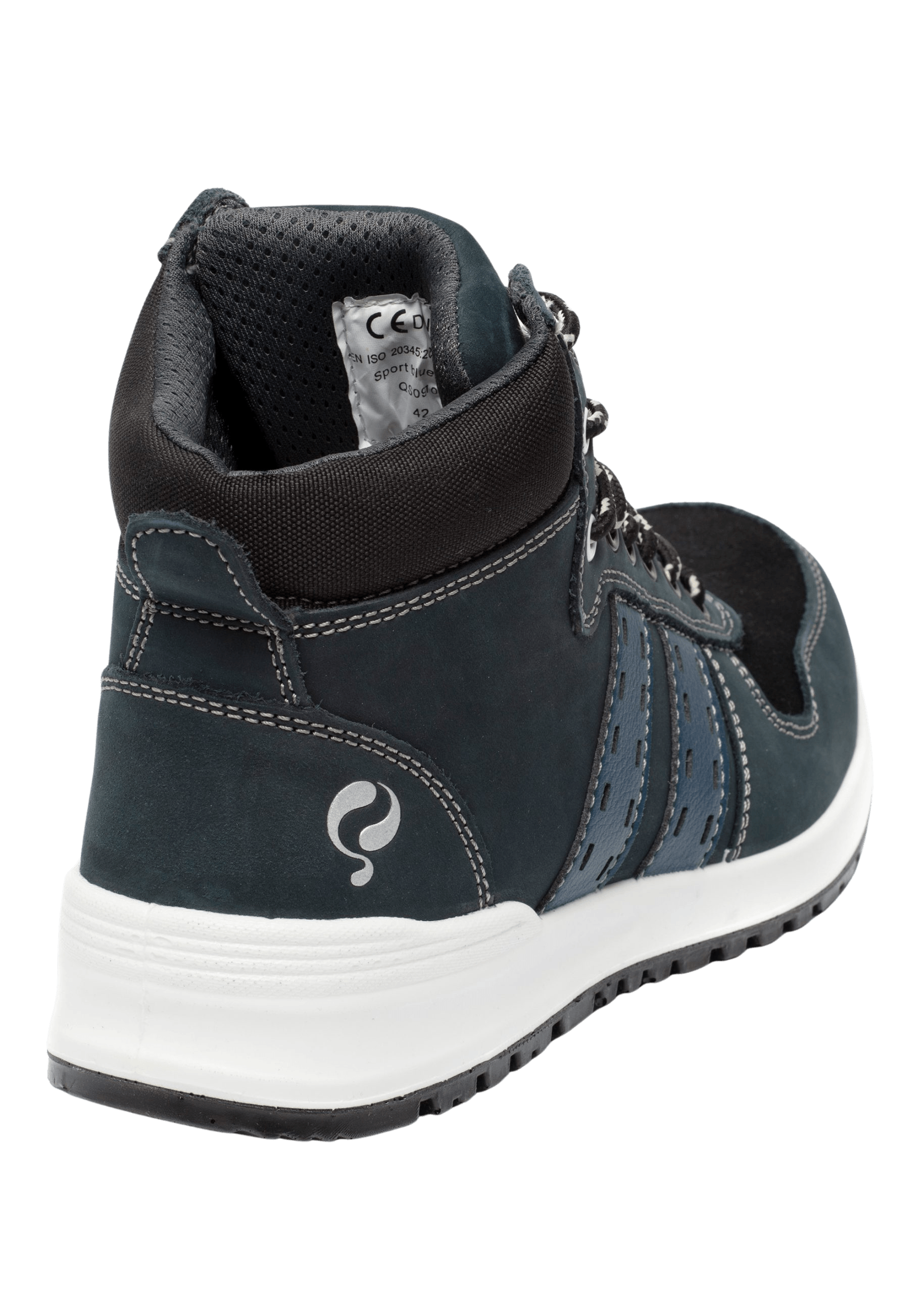 rechter achter aanzicht Quick Sport blauw hoog