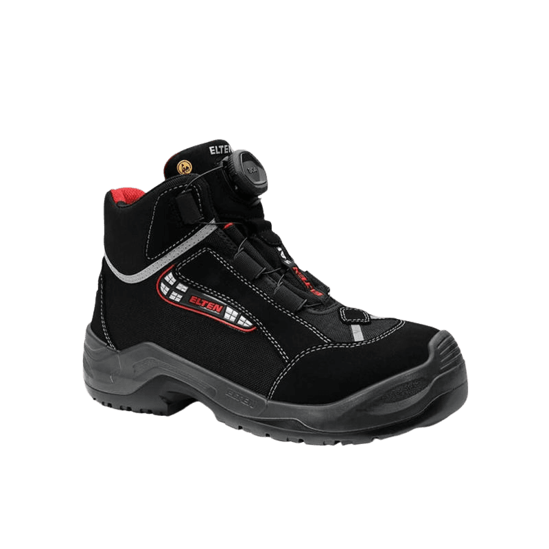 Sfeerbeeld ELTEN veiligheidsschoen halfhoog SANDER BOA® ESD S3S