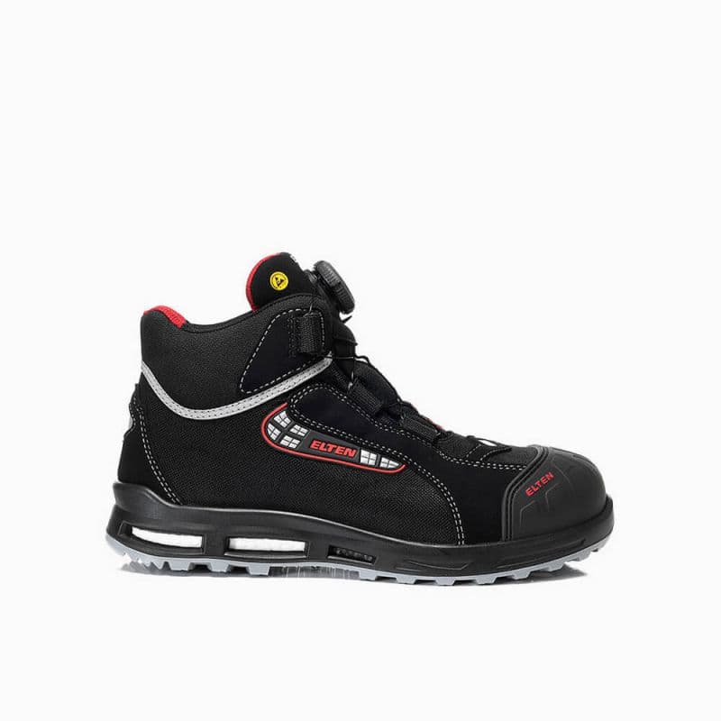 Rechter aanzicht ELTEN veiligheidsschoen halfhoog SANDER XXT Pro BOA® ESD S3S